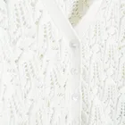 Cool Club, Pulover pentru fete, cu nasturi, alb