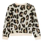 Cool Club, Pulover pentru fete, cu nasturi, bej