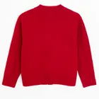 Cool Club, Pulover pentru fete, cu nasturi, rosu