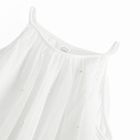 Cool Club, Rochie cu bretele pentru fete, alb