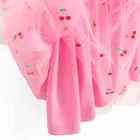 Cool Club, Rochie cu maneca lunga pentru fete, alb-roz