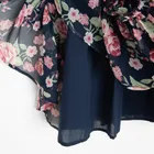 Cool Club, Rochie cu maneca lunga pentru fete, bleumarin