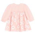 Cool Club, Rochie cu maneca lunga pentru fete, muselina, roz