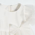 Cool Club, Rochie cu maneca scurta pentru fete, alb