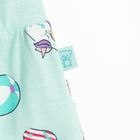 Cool Club, Rochie cu maneca scurta pentru fete, menta verde