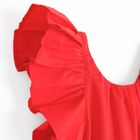 Cool Club, Rochie cu maneca scurta pentru fete, rosu