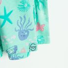 Cool Club, Rochie cu maneca scurta pentru fete, turcoaz