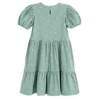 Cool Club, Rochie cu maneca scurta pentru fete, verde