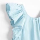 Cool Club, Rochie de blugi pentru fete cu maneca scurta, albastru