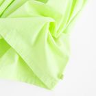 Cool Club, Rochie fara maneci pentru fete, din tricot striat, verde