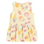 Cool Club, Rochie fara maneci pentru fete, galben