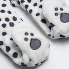 Cool Club, Salopeta cu gluga pentru bebelusi, alb, imprimeu 101 Dalmatieni