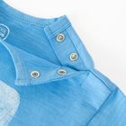 Cool Club, Salopeta rompers pentru baieti, albastru