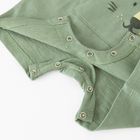 Cool Club, Salopeta rompers pentru baieti, verde