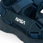 Cool Club, Sandale pentru baieti, albastru, imprimeu NASA