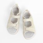 Cool Club, Sandale pentru fete, ecru, brant din piele