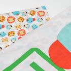 Cool Club, Set lenjerie pat fetite, 2 piese, alb, Fisher-Price, 135-100 cm