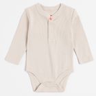 Cool Club, Set pentru baieti, Body cu maneca lunga, Salopeta, gri-bej, Fisher-Price