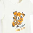 Cool Club, Set pentru baieti, Body cu maneca scurta, Pantaloni scurti, mix, imprimeu Nemo
