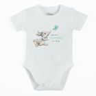 Cool Club, Set pentru bebelusi, bumbac organic, Caciula, Baveta, Body cu maneca scurta, Bluza cu capse, Pantaloni cu botosei, Pijama tip salopeta, mix, imprimeu Bambi
