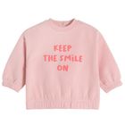 Cool Club, Set pentru fete, Bluza, Colanti, roz, ecru