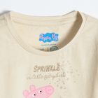 Cool Club, Set pentru fete, Bluza cu maneca lunga, Colanti, mix, imprimeu Peppa Pig