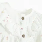 Cool Club, Set pentru fete, Bluza cu maneca lunga, muselina, Colanti, din tricot striat, mix