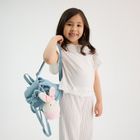 Cool Club, Set pentru fete, Bluza cu maneca scurta, Pantaloni din textil, wide, alb