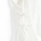 Cool Club, Set pentru fete, Bluza fara maneci, Pantaloni scurti, alb