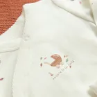 Cool Club, Set pentru fete, Body cu maneca lunga, Pantaloni cu botosei, Caciula, alb