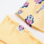 Cool Club, Set pentru fete, Caciula, Fular circular, galben, imprimeu Minnie Mouse