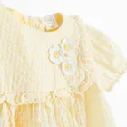 Cool Club, Set pentru fete, Rochie cu maneca scurta pentru fete, Pantaloni scurti bloomers, muselina, mix