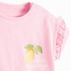 Cool Club, Set pentru fete, Tricou, Pantaloni scurti, roz