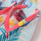 Cool Club, Slapi flip-flop pentru fete, mix de culori, imprimeu flori
