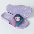 Cool Club, Slapi pentru fete, violet, imprimeu SmileWorld