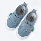 Cool Club, Tenisi pentru baieti, albastru deschis denim, imprimeu dinozauri