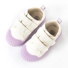 Cool Club, Tenisi pentru fete, bej-mov, imprimeu unicorn, talpa Barefoot
