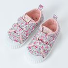 Cool Club, Tenisi pentru fete, roz, talpa Barefoot, imprimeu Minnie Mouse