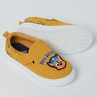 Cool Club, Tenisi tip slip on pentru baieti, mustar, Chase, imprimeu Paw Patrol