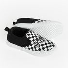 Cool Club, Tenisi tip slip on pentru baieti, negru