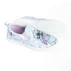 Cool Club, Tenisi tip slip on pentru fete, albastru, imprimeu Lilo si Stitch