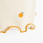 Cool Club, Top pentru fete, din tricot striat, bej