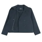 Cool Club, Trenci pentru fete, cropped, bleumarin