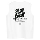 Cool Club, Tricou fara maneci pentru baieti, loose, alb
