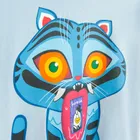 Cool Club, Tricou lejer pentru fete, albastru, K-Pop Demon Hunters