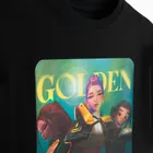 Cool Club, Tricou lejer pentru fete, negru, K-Pop Demon Hunters