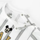 Cool Club, Tricou pentru baieti, alb, imprimeu Mickey Mouse
