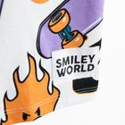 Cool Club, Tricou pentru baieti, alb, imprimeu SmileWorld