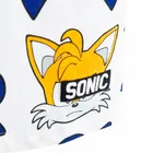 Cool Club, Tricou pentru baieti, alb, imprimeu Sonic the Hedgehog