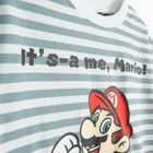Cool Club, Tricou pentru baieti, alb, imprimeu Super Mario